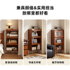 Quanyou Home Medieval style storage cabinets small apartment household storage cabinets bookcase furniture