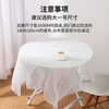 Thickened disposable tablecloth waterproof and oil-proof plastic wedding New Year banquet hotel table picnic outdoor picnic tablecloth 1.4m*1.4m 10 sheets/bag white