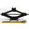 Parrot jack car labor-saving hand rocker car tire changing supplies special vehicle tool set 1.5 ton single tooth labor-saving type second generation