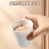 Rice rattan disposable cup thickened drinking cup rice husk food grade high-end office home hospitality small tea cup beverage cup 1 exquisite storage cup holder cup not included Customized logo