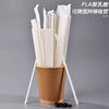 40,000 Kilometers Disposable Straws PLA Biodegradable Double Hole Straws for Pregnant Women and Children Food Grade Individually Packed Straws 100 Pack