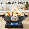 Kangshu Sunflower Casserole Combination Pack Buy One Get One Free Dry-cooked Non-Cracking Stew Pot for Household Gas Stoves Can Use Large Capacity Casserole Sunflower Casserole Buy One Get One Free 2500+ 1000ml