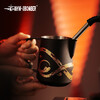 MHW-3BOMBER Bomber Year of the Snake Limited Edition Coffee Latte Art Cylinder Turbo Milk Cylinder Stainless Steel Milk Foam Cup Latte Art Cup Spirit Snake Limited Edition Latte Art Cylinder 5.0-500ml