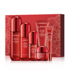 LANNIFANGKE 40-50 year old woman skin care product set gift box full set of cosmetics water emulsion anti-wrinkle firming hydrating moisturizing gift red waist 6-piece skin care gift box for my wife on Valentine's Day
