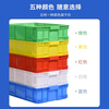 YAYUE plastic turnover box thickened logistics box industrial storage and sorting box transfer plastic basket rectangular material box outer diameter 740*560*400mm blue