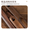 Bingyou walnut shoehorn shoe lifter, elderly and pregnant women do not bend over to pull out shoes and add a long handle shoehorn to take off and put on shoes.