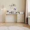 Lin's home simple desk and chair combination study home double desk and bookcase in one TO1V desk + three drawers