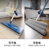 Sorbonne flat mop 42cm6 cloth household one mop, hand-wash free 2025 mopping artifact with bucket set of mop mop