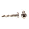 Prime-Line Sheet Metal Screws Self-Tapping Phillips Flat Head #10 X 2.5 cm Stainless Steel
