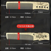 Hairdressing salon hairstylist special men's hair cutting comb ultra-thin flat head clipper hair comb hair cutting comb Zhanhu 915 push side comb large