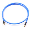 250 semi-flexible RF connecting cable SMA-JJ SMA male to male RG401 industrial grade high power coaxial feeder SMA internal screw inner needle to SMA internal screw inner needle 8M RG401 blue