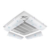 Kezitu customized central air conditioning windshield ceiling machine ceiling wind deflector anti-direct blowing louver wind deflector wind deflector dust purification model-61*20CM universal (single piece)