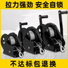 Zhuda two-way self-locking hand winch small household manual winch lifter crane winch winch imported quality 1200 pounds (bare metal)
