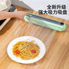 LZJV household cling film cutter kitchen disposable food grade cutting box magnetic refrigerator wall-mounted multi-function artifact Snow Mountain White No universal cutter 80 meters second generation nano cling film