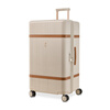 Echolac Large Capacity TRUNK Suitcase Universal Wheel Trolley Case Dynasty Retro Case PC237K Milk Tea Gray 26 Inch