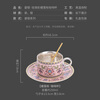 Su's porcelain gilt silver enamel lotus coffee cup pink teacup work by Zheng Wenqiang, a master of intangible cultural heritage