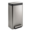 Kohler kitchen trash can for home use 2024 new large capacity living room high value stainless steel commercial office versatile simple sand steel color 0 47L