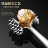 Baijie double-sided solid meat hammer, loose meat hammer, multi-functional steak hammer, meat hammer, meat hammer, meat hammer, beef hammer, meat hammer