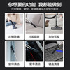 Midea vacuum cleaner home wired handheld horizontal large suction multi-purpose carpet cleaning machine high-power vacuum cleaner and mite remover 1400W suction and wiper integrated five-fold filter C7 Xuanwu Gray