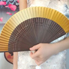 Yongye Xinghe Fan The same style of dancing fan ancient style Send to the Moon fan Yu Shuxin Miaomiao dance fan Xinzhong New Chinese style dance folding fan pink Miaomiao above style without pendant