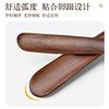 Bingyou walnut shoehorn shoe lifter, elderly and pregnant women do not bend over to pull out shoes and add a long handle shoehorn to take off and put on shoes.