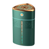 New household large-capacity humidifier desktop office air atomizer usb car triangle humidifier green electroplating model more than 40 units