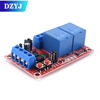 2-way button self-locking interlocking three-select one relay module high and low level trigger with switch light 5V12V24V 2-way 12V relay self-locking/interlocking/jogging optional