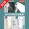 Shower pressurized shower head household bathroom water heater rain shower set pressurized bath shower head Yahei five-speed supercharged shower head + 1.5 encryption tube
