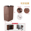 Linen cart hotel room bag work cart linen bag hotel canvas Oxford cloth service cart cleaning truck thickened thickened tapered blue (bag)