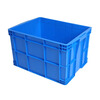 JINLI plastic turnover box 440*330*140 thickened logistics box industrial storage and sorting box plastic basket material box can be customized