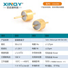 XINQY Xinqiyuan RF detachable glass insulator/glass beads Glass sintered center conductor 0.51mm connector seat test interconnect For other sizes, please contact customer service 1-49 unit price options