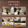 Sansi Steel oil spray bottle atomized spray pouring oil spray all-in-one anti-leakage non-stick oil glass dual-purpose pouring pot 38111