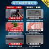 Haier Freezer Small Household Subzero -40 Degree Ultra-low Temperature Seafood Quick Freezing Level 1 Energy Efficiency and Energy Saving No Need for Frequent Defrosting Cryogenic Quick Freezer 142L/G1 Colored Crystal Glass Panel 142L