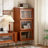Quanyou Home Medieval style storage cabinets small apartment household storage cabinets bookcase furniture