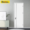 Maxim wooden door bedroom door interior door environmentally friendly paint modern light luxury metal strip room door set door custom door N158