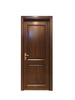 Wen Yijia Foshan log door Shabili painted door bedroom door flat door new Chinese style full solid wood door environmentally friendly paint walnut log large board package installation