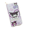 Chenwen Children's Wallet Long Wallet Female Cartoon New Valentine's Day Mobile Phone Wallet Zipper Card Bag Clutch Bag Coin Purse Long Wallet Black Bow Kulomi