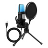Patriot (aigo) K18 computer microphone live broadcast microphone conference game USB microphone desktop computer laptop mobile phone desktop karaoke microphone condenser microphone for online classes
