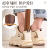 Bingyou walnut shoehorn shoe lifter, elderly and pregnant women do not bend over to pull out shoes and add a long handle shoehorn to take off and put on shoes.