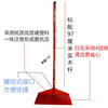 Plastic broom factory cleaning single classroom large hard bristled broom outdoor sanitation yard sweeping water hard bristled small beautiful split hair with wooden pole