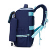 Walker Shop Light Luxury New Primary School Bags 1 to 6 Grades Spine Protection and Burden Reduction Boys and Girls Backpacks British Style Comfortable Backpacks Navy Blue Large Size Recommended for Grades 2-6 Default Size