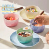 Ink color high-value ceramic rice bowl, personal use, new style home eating bowl, especially beautiful, 4 colors, one color bowl for each person