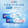 Crest toothpaste 3D dazzling white ice grade mint toothpaste cleaning multi-effect care mint flavor fresh breath baking soda 180g*3 pieces