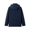 Navikel Italian Small Sailing Men's Outdoor Hooded Jacket Solid Color Fashion Work Jacket 3321005503 Blue XL