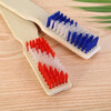 Necessary for shoe brushing, shoe brush for daily use in bathroom, non-damaging for soft fur shoes, daily life for shoes and clothes, 2-pack of bamboo shoe brushes