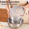 Beijing stainless steel vegetable washing basket drain basket kitchen double-layer washing fruit and vegetable filter water rice cleaning artifact rice washing sieve rice cleaning basin