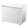 Haier Haier Freezer 300L Refrigerated Refrigeration Conversion Large Capacity White Horizontal Commercial Freezer Household Single Temperature Freezer Commercial Refrigeration Level 1 Energy Efficiency Freezer 379L