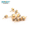 XINQY Xinqiyuan RF detachable glass insulator/glass beads Glass sintered center conductor 0.51mm connector seat test interconnect For other sizes, please contact customer service 1-49 unit price options