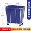 RSRDDY hotel linen cart hotel guest room special stainless steel linen cart trolley work service cart laundry ladder 4 thickened conventional wheels