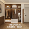 Quanyou (QUANU) Quanyou whole house customized bedroom wardrobe home wall-in-one cabinet small apartment wardrobe storage cabinet room storage cabinet 799/ (for specific plans, please contact customer service)